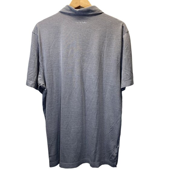 Travis Mathew Golf Polo Shirt Mens Size XL Gray Short Sleeves Pima Cotton Blend‎ - Picture 2 of 10